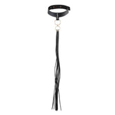 BIJOUX INDISCRETS MAZE - BLACK PAMPL CHOKER